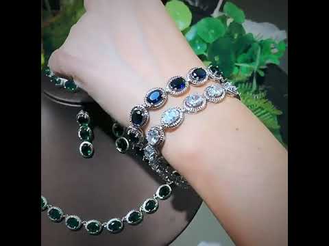 الماس صناعي عالي الجودة مطلي بالذهب الأبيض توصيل مجاني لجميع أنحاء السعودية الدفع عند الإستلام