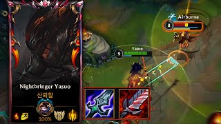 YASUO 100% WIN RATE BUILD INSANE COMBOS WILD RIFT