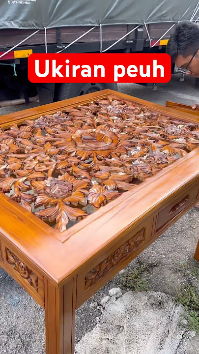 Utk stok meja mkn kita ada byk pilihan design bermula dari empat kerusi sampai lah dua belas kerusi