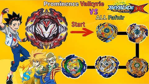 【프로미넌스 발키리 VS ALL 파브닐】 베이블레이드 버스트 다이너마이트 DB Beyblade Burst DB ベイブレードバーストDB