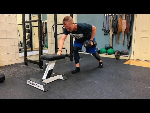 How to 1-Arm Dumbbell Row in 2 minutes or less