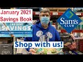 SAM'S CLUB Shopping Trip - JANUARY INSTANT SAVINGS starts the 6th / Christmas Clearance / BABY ITEMS