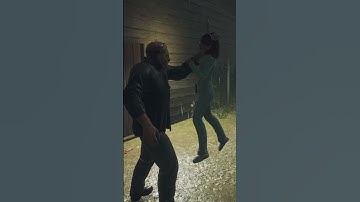 Friday the 13th choke kill #fridaythe13ththegame #gaming #horrorgaming #jasonvoorhees #ryona