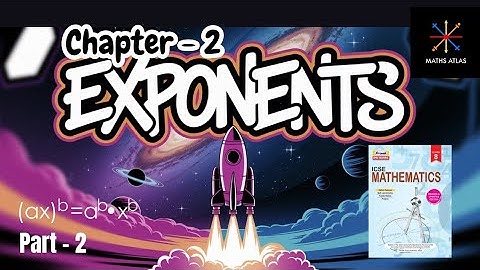 Frank ICSE Mathematics  Class 8|Chapter 2 | Exponents | | Exercise 2.1 | P-2