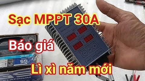 🇻🇳 Sạc MPPT 30A, Thương Hiệu Elejoy, Bảo Hành 12 Tháng 👉 Giá Mềm - Shop Solar