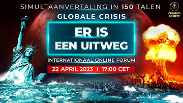 Globale crisis. Er is een uitweg | Internationaal online forum 22.04.2023