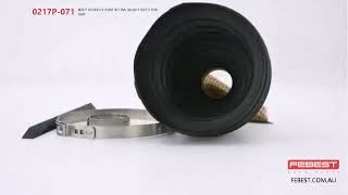 0217P-071 BOOT OUTER CV JOINT KIT PVC 96.5X111X27.5 FOR SEAT