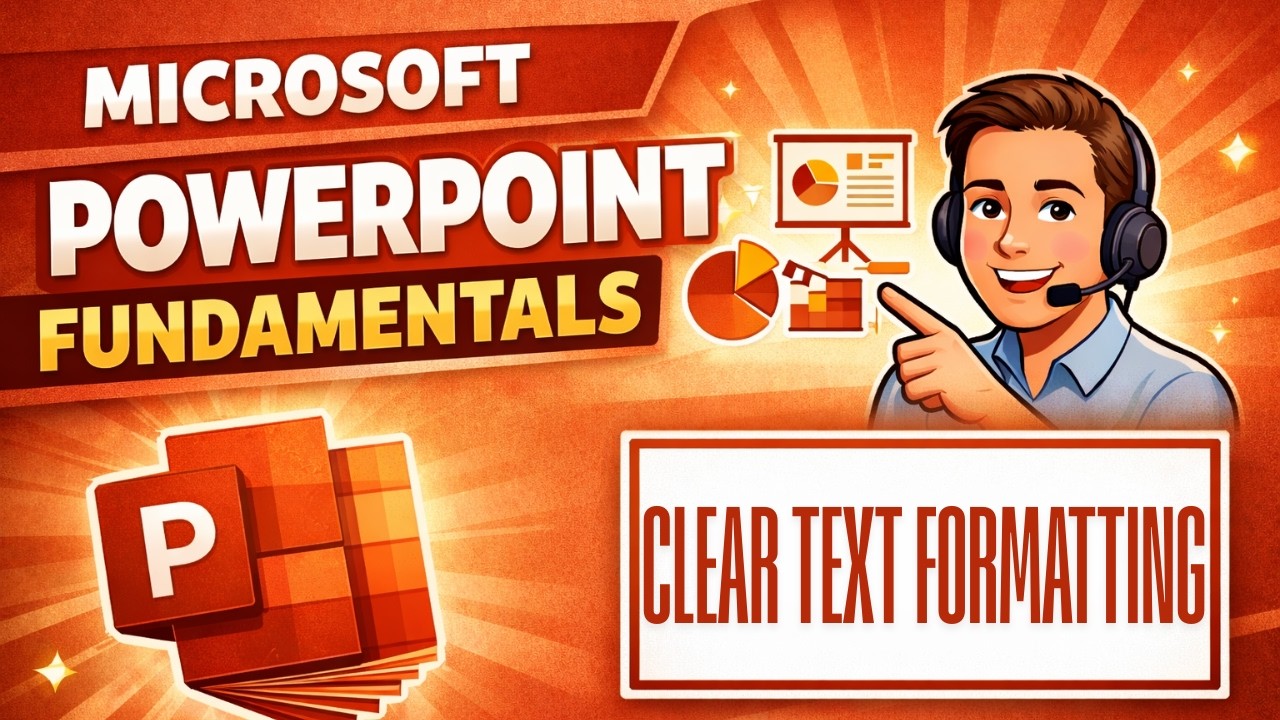 How to Clear Text Formatting in PowerPoint (Beginner Tutorial ...