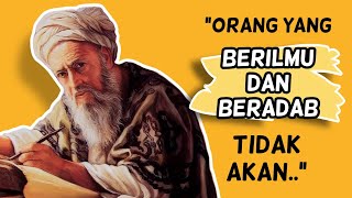 Orang Berilmu Dan Beradab Tidak Akan? - Quotes Imam Syafii Terbaik Part 2
