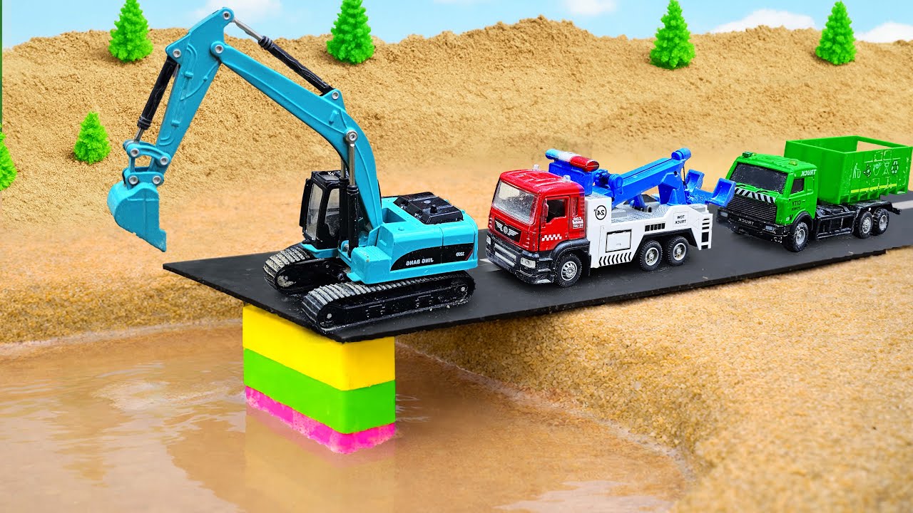 Diy diorama making mini motor water pump science project @SanCreator1