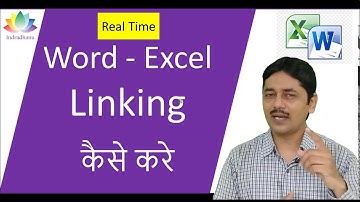 Word - Excel Linking कैसे करे | CA. Pankaj Deshpande | Indradhanu Academy