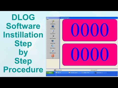 DLOG Software Instillation Step by Step Procedure