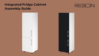 Integrated Fridge Cabinet Assembly Guide