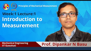 Lec 1: Introduction to measurement
