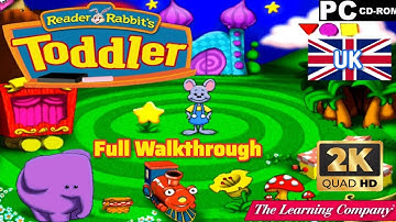 Reader Rabbit Toddler (1999) (UK) PC Gameplay - 2K60fps 