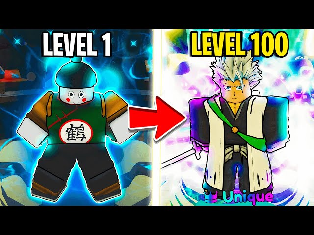 Going From Level 1 Noob to Max Level Pro in Anime Switch! class=