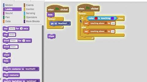 Making a Maze: Programming in Scratch 2.0