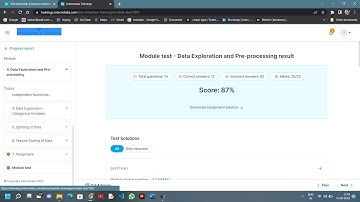 machine Learning Module test : 4 --Data Exploration and pre-processing