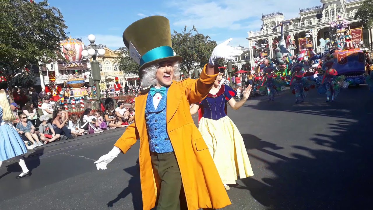Magic kingdom Parade YouTube