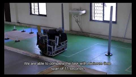 ROBOCON 2019 - Team Cybrotics - Movement of MR1