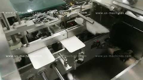 Automatic powder liquid stick sachet bag counting feeding cartoning machine cartoner line for bag pa