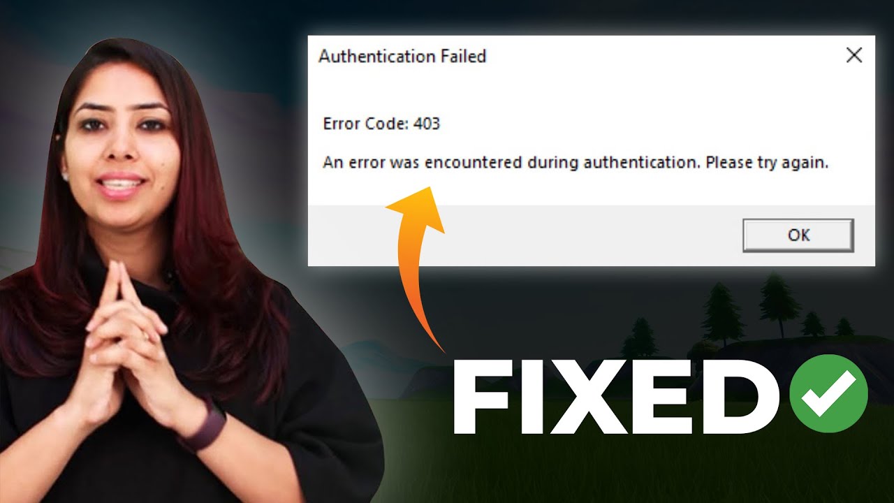 Регистрация authentication failed. Roblox Error 403.
