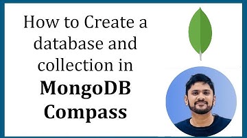 How to create a database and collection in MongoDB Compass