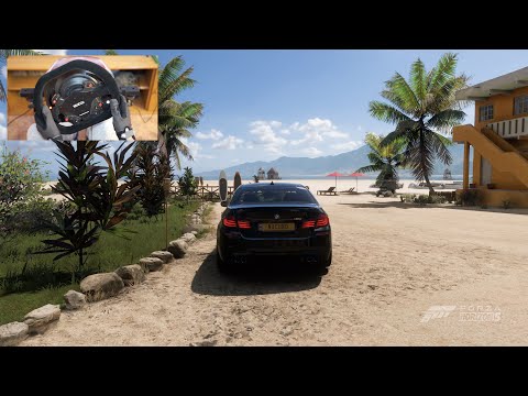 BMW M5 | Forza Horizon 5 gameplay | Thrustmaster TS-XW | 4K 60fps XSX