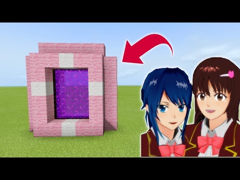 Membuat Portal Sakura School Bareng (Bege) ~MineCraft Beta