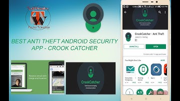 Best Anti Theft smartphone security app-Crook Catcher