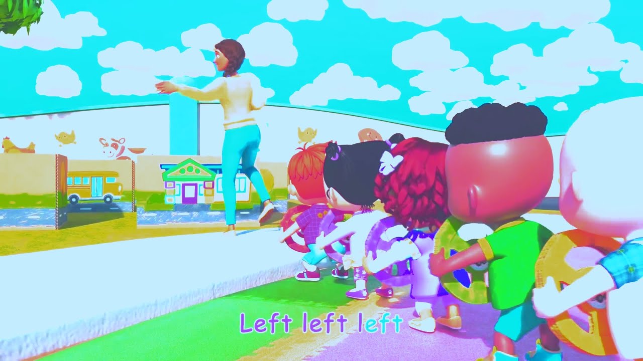 Learning Directions Left And Right fun clip // Sponsored By Gamavision Csupo Effects