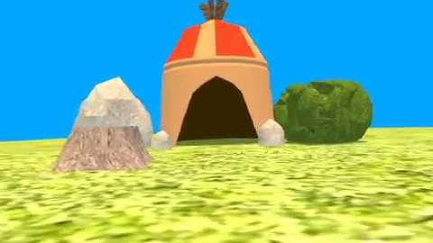 CGD Coursework Survival Project - Fly Through Render of First Building - Kristen Cole