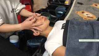 Scalp & Facial Cleansing with Deep Facial Massage | Relaxing Beauty Treatment