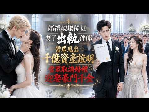 婚禮現場撞見妻子出軌伴郎，當眾甩出資產證明，取消婚禮迎娶豪門千金#逆襲 #打臉 #復仇 #爽文 #男頻 #職場  #前妻 #商戰