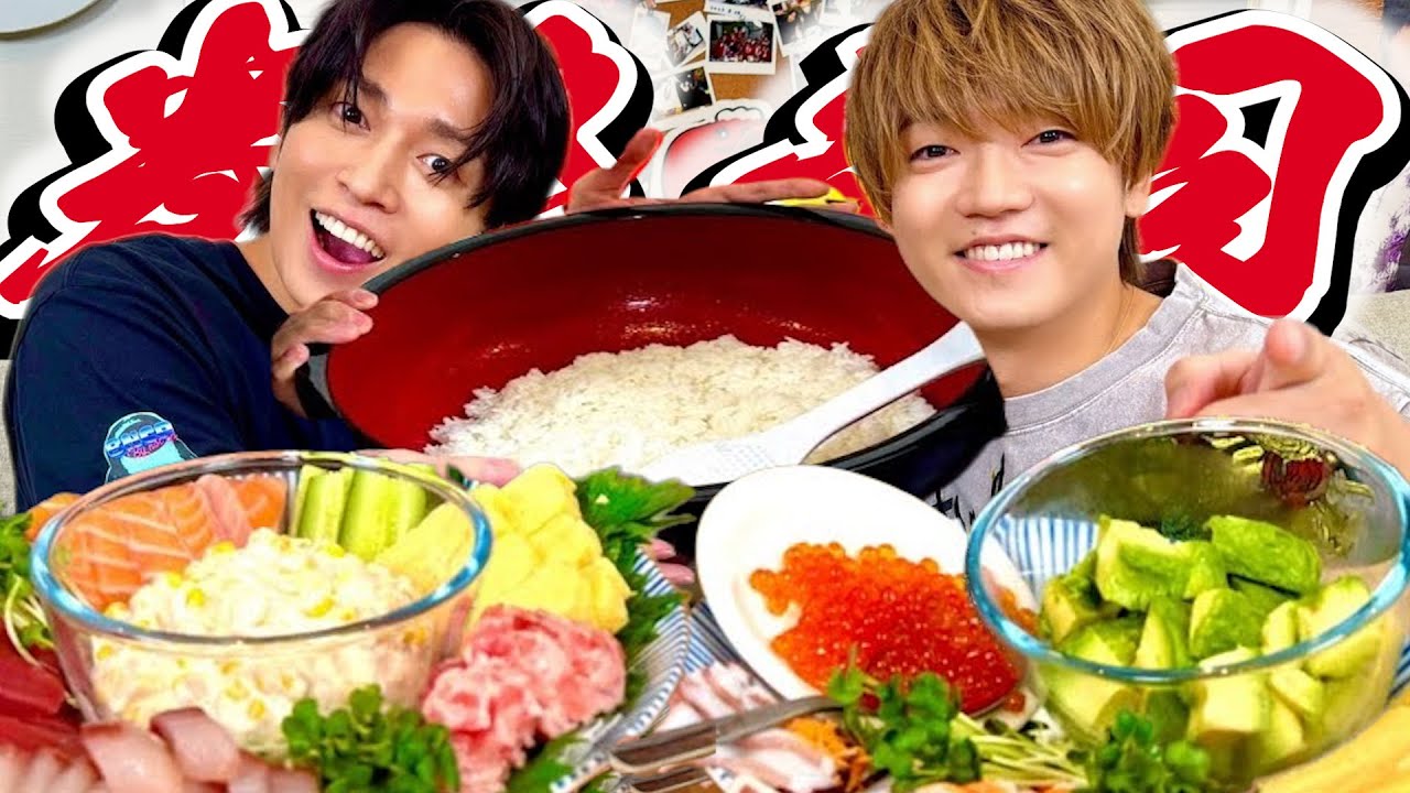 手巻き寿司パーティーしながらみんなの質問に答えまくったら予想外の連続で騒ぎまくった！！！！！