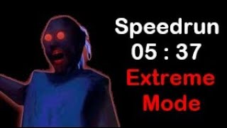 Granny Chapter One Pc  Extreme Mode ANY% Speedrun In 5:37.894! (WR)