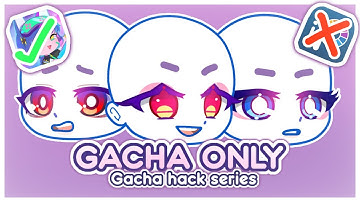 [ ✨ ] How to make aesthetic custom eyes in Gacha lI (NO EDITING PROGRAM)