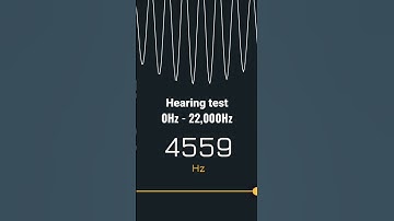 Thumbnail of Hearing test: frequency from 0Hz - 22,000Hz #shorts
