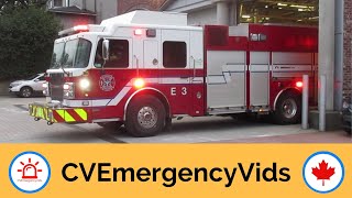 *AIR HORN* Vancouver Fire Rescue - Engine 3 Responding for an Alarms Call