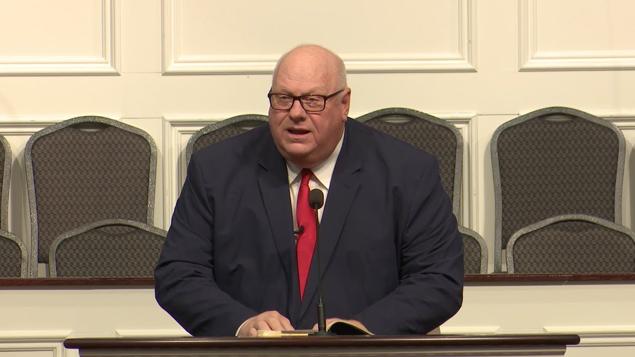 Bro. Tony Hutson preaching 