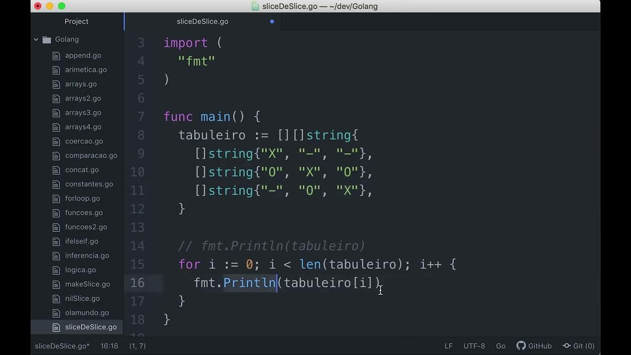 {Golang} #38 Percorrendo uma Matrix - YouTube