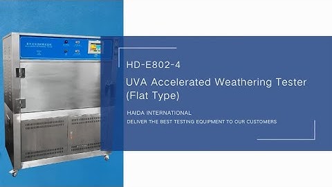 UV Aging Test Chamber