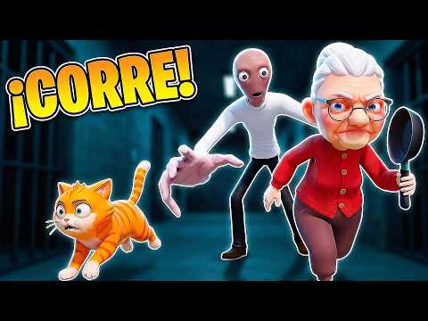 ¿Puede la ABUELITA huir de la PRISIÓN del MONSTRUO SIN NARIZ?