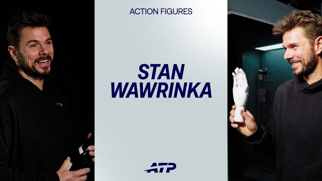 Stan Wawrinka Becomes An Action Figure π§ββοΈ