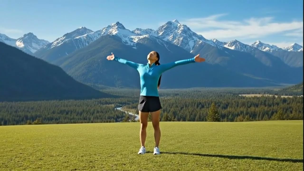 Relaxing Yoga Exercise for Stress Relief & Calm Mind