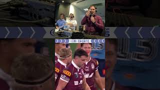 If you thought Joey in the Comm box was good... Cam is next level! 😂🔥#9WWOS #NRL #StateofOrigin