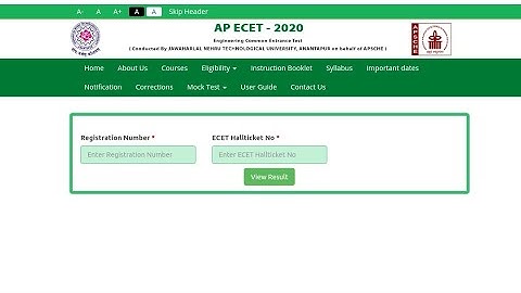 AP ECET 2020 Result Released, Check Results at sche.ap.gov.in, Get Direct Link Here