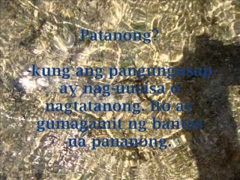 MGA URI NG PANGUNGUSAP AYON SA GAMIT - YouTube