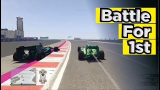 Insanely Close Battle In Final Lap | GTA Open Wheel Race