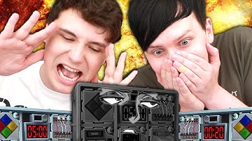 THIS GAME IS TOO BLOODY HARD - Dan and Phil play: Keep Talking And Nobody Explodes #3